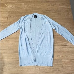 Abercombie & Fitch Light Blue Cardigan